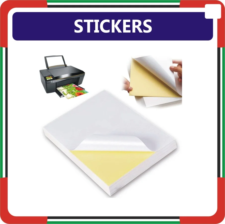 Stickers Printing Store Online in Dubai UAE